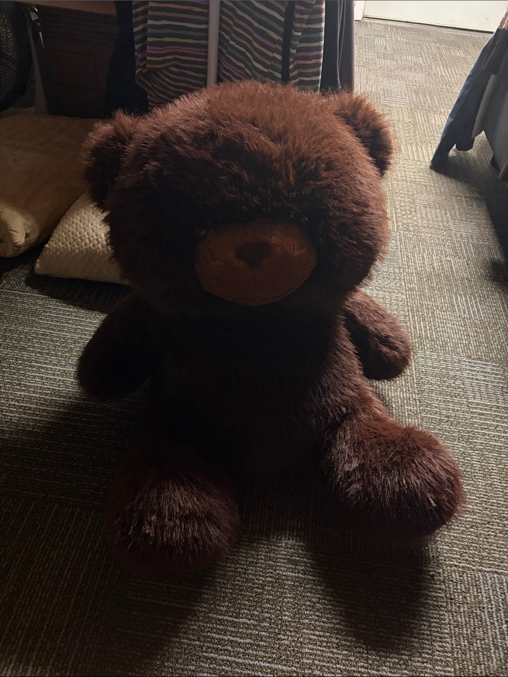 Plush Giant Brown Teddy Bear - Soft Huggable Kids Toy